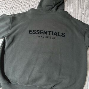 Fear of god essentials hoodie